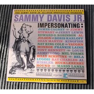 Sammy Davis Jr All-Star Spectacular Vinyl LP Reprise R-6033 Impersonations 1962